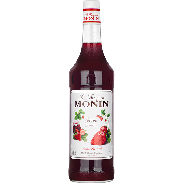 Сироп MONIN Клубника 1л фото 1 &mdash; Компания Фаиндринкс, Краснодар