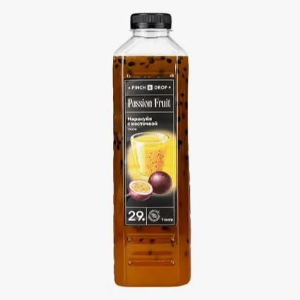 Пюре Pinch&amp;Drop Маракуйя с косточкой 1л &mdash; Компания Фаиндринкс, Краснодар