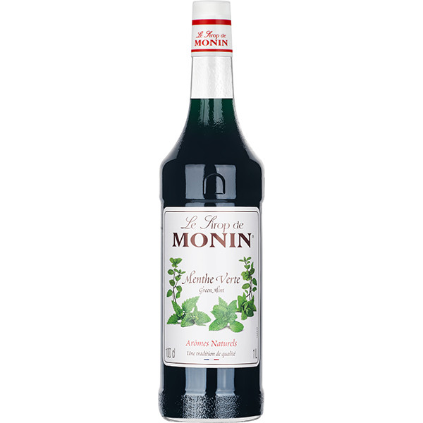Сироп MONIN Зеленая мята 1л фото 1 &mdash; Компания Фаиндринкс, Краснодар